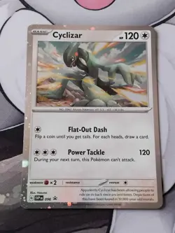 Pokemon - Cyclizar Cosmos Holo - SVP096 - Black Star Promo Card #1 - Image 1