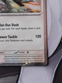 Pokemon - Cyclizar Cosmos Holo - SVP096 - Black Star Promo Card #1 - Image 5
