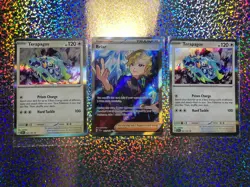 Pokemon TCG: Surging Sparks Rare Holo 161/191 Terapagos; Full Art 163/142 Briar - Image 1
