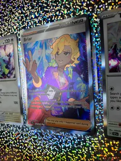 Pokemon TCG: Surging Sparks Rare Holo 161/191 Terapagos; Full Art 163/142 Briar - Image 4