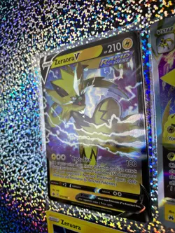 Pokemon TCG: 055/159 Zeraora VSTAR; 053/198 Zeraora V; Holo 061/185 Zeraora - Image 4