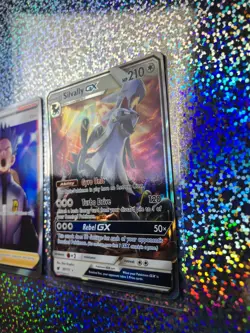 Pokemon TCG: Full Art Promo SWSH251 Boss's Orders; Ultra Rare 90/111 Silvally GX - Image 3