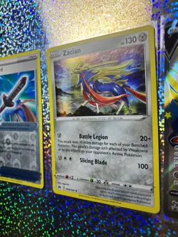 2023 Pokemon TCG Sword & Shield Shiny Promo SWSH292 Zacian V - Image 4