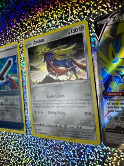 2023 Pokemon TCG Sword & Shield Shiny Promo SWSH292 Zacian V - Image 5