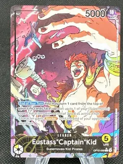 Eustass Captain Kid Parallel Alt Leader OP10-099 One Piece Royal Blood - Image 1