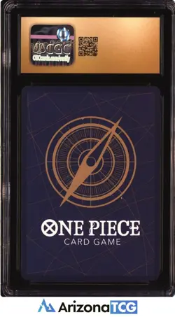 One Piece 2025 Monkey D Luffy P-110 One Piece Day'25 Japanese BLACK LABEL CGC 10 - Image 2