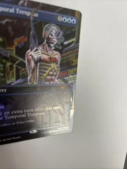 Temporal Trespass Borderless Rainbow Foil Card #2190 MTG - Image 2