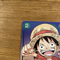 Monkey D. Luffy P-037 One Piece Promo Card TCG 1st Anniversary Stamped Foil - Image 5