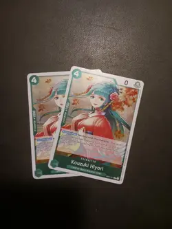 X2 One Piece Card Game TCG Kouzuki Hiyori EB01-013 R M/NM Condition - Image 1