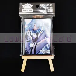 EVA- Rei Ayanami Card Sleeves 60ct 67mm X 92mm Standard Size - Image 1