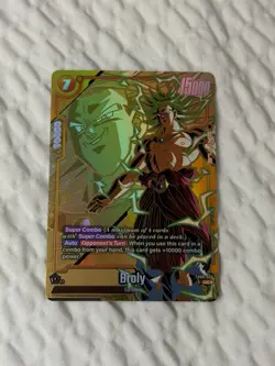 Broly FB08-088 UC* Alt Art Saiyan's Pride Dragon Ball English Card NM - Image 2