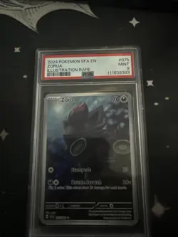 Zorua Shrouded Fable Card 75/64 PSA 9 Mint Reverse Holo Pokemon Card - Image 1