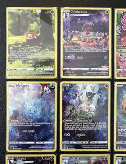 Pokemon TCG Crown Zenith Galarian Gallery Card Lot of 16 NM/M Mew Riolu Lapras - Image 2