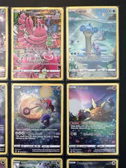 Pokemon TCG Crown Zenith Galarian Gallery Card Lot of 16 NM/M Mew Riolu Lapras - Image 3