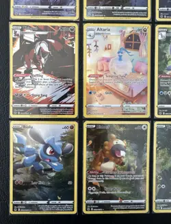 Pokemon TCG Crown Zenith Galarian Gallery Card Lot of 16 NM/M Mew Riolu Lapras - Image 4