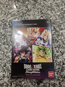 Dragon Ball Fusion World TCG Premium Leader Card Collection Set 01 Bandai Fest - Image 1