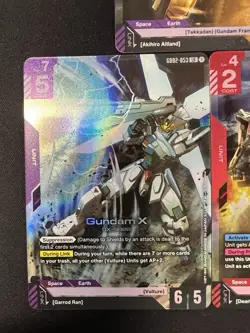 Gundam Card Game TCG Unit Lot Of 3 LR Limited rare - Image 3