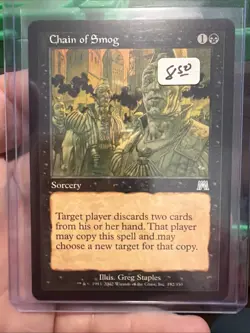 Chain of Smog Onslaught Magic The Gathering MTG - Image 1