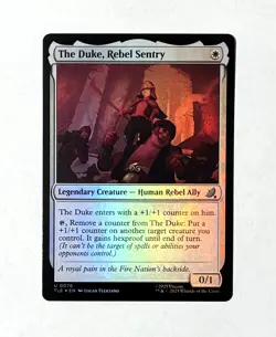 The Duke, Rebel Sentry - FOIL - MTG ATLA Eternal - TLE 076 - Image 1