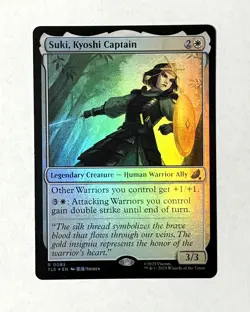 Suki, Kyoshi Captain - FOIL - MTG ATLA Eternal - TLE 085 - Image 1
