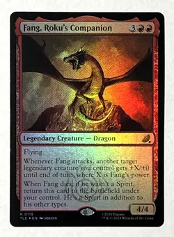 Fang, Roku's Companion - FOIL - MTG ATLA Eternal - TLE 115 - Image 1