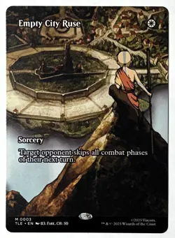 Empty City Ruse - MTG ATLA Eternal (TLE 003) - Borderless Non-Foil - Image 1