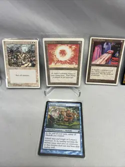 Magic The Gathering Magic Lot Of 6 Sol Ring- Wrath Of God- Ashnod Altar - Image 2