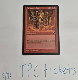 Furnace of Rath - Tempest -Magic the Gathering MTG - Near Mint NM - TCG Value $7 - Image 1