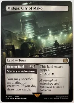 Midgar, City of Mako- MTG Final Fantasy NM - Image 1