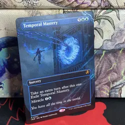 Temporal Mastery (BORDERLESS) #0307 Innistrad Remastered Regular NM - Image 2