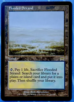 Flooded Strand 316/350 [Onslaught] Magic The Gathering 2002!! - Image 1