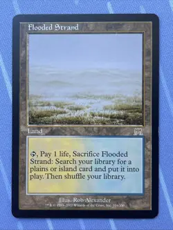 Flooded Strand 316/350 [Onslaught] Magic The Gathering 2002!! - Image 2