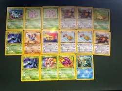 Diana's Lot. 4 Holos + 80 FIRST EDITION Pokemon 80 Card Bulk Lot LP - Image 5