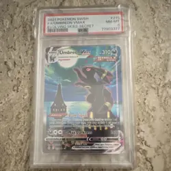Pokemon Umbreon VMAX Alternate Art Secret Rare Holo PSA 8 Evolving Skies 215/203 - Image 1