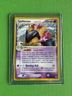 Pokemon Typhlosion (Delta Species) 12/101 Dragon Frontiers Reverse Holo - Image 1