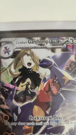 Pokemon TCG Cynthia's Garchomp EX UNGRADED Full Art - Image 3