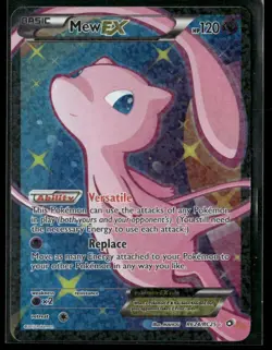 2013 Pokemon Legendary Treasures Mew EX #RC24/RC25 Full Art Ultra Rare MP (B) - Image 1