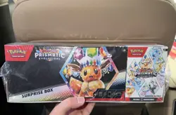 Pokemon Prismatic Evolutions Surprise Box Eevee & booster bundle - Image 1