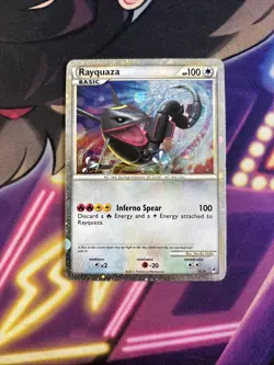 Rayquaza (Shiny) SL10 Call of Legends Holo Pokemon LP - Image 1