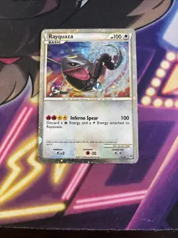 Rayquaza (Shiny) SL10 Call of Legends Holo Pokemon LP - Image 5
