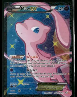 2013 Pokemon Legendary Treasures Mew EX #RC24/RC25 Ultra Rare Full Art LP-MP - Image 1