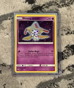 Shining Jirachi 42/73 Shiny Holo Rare Pokemon - Image 1