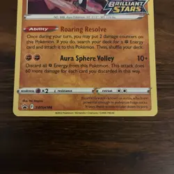 Lucario - SWSH186 - Pokemon Sword & Shield Promo PreRelease Holo Rare Card NM - Image 5