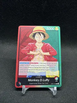 One Piece Card Game Romance Dawn OP01-003 Monkey D Luffy Leader - Image 2