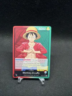 One Piece Card Game Romance Dawn OP01-003 Monkey D Luffy Leader - Image 3