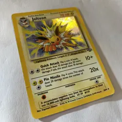 Jolteon 20/64 - Jungle - Rare - Pokemon Card Halo - Image 3