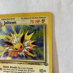 Jolteon 20/64 - Jungle - Rare - Pokemon Card Halo - Image 5