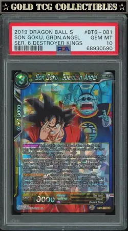 PSA 10 ⭐ Son Goku Destroyer Kings Super Card DBS DBZ Z Heroes - Image 1