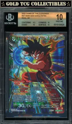 BGS 10 ⭐ Son Goku Dawn Z-Legends Super Card Promo DBS DBZ Z Heroes - Image 1