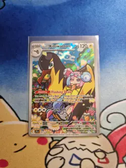 Pokemon TCG Iono's Kilowattrel Scarlet Violet Journey Together Card 163/159 - Image 1